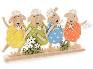Wholesale easter wood sheep