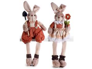 Venta al por mayor conejitos de pascua patas larga