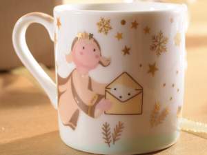 Wholesale christmas mugs gift box