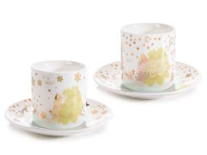 Wholesale christmas mugs gift box