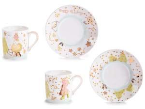 Wholesale christmas mugs gift box