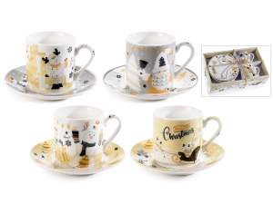 Wholesale gift box mugs christmas gnome