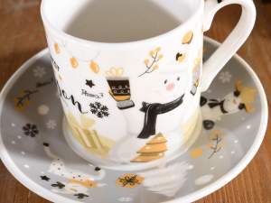 vente en gros coffret cadeau tasses gnome de noël