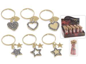 Wholesale star heart gift test tube rings