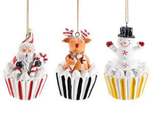Décorations De Noël Cupcake En Gros De
