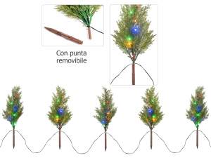 Décorations de vitrines de Noël