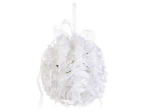 Decorative artificial garlands and flowers