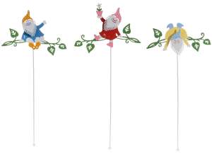 wholesale stick gnomes decoration flowers packs