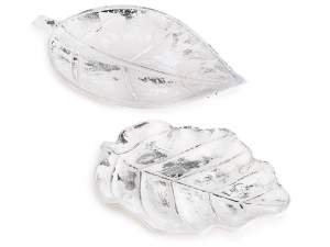 Silver leaf trays wholesaler