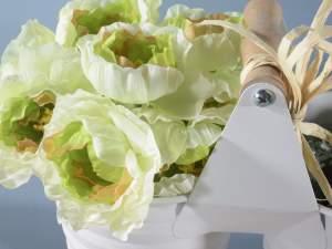 Wholesale double vase with handle