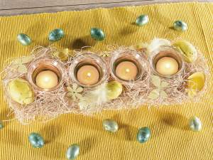 Egg candles centerpiece wholesaler