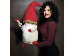 Wholesaler of fabric Santa red hat