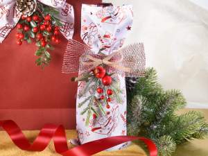 Christmas bottle holder wholesale