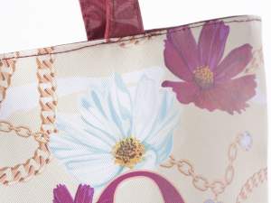 Accessories wholesalers bags shopper woman flowers