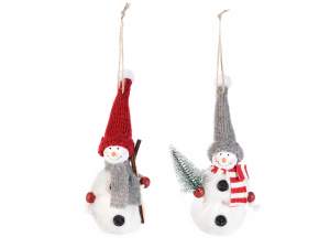 Wholesalers snowman cloth wool hang