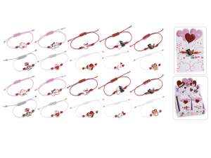Wholesale heart rope baby bracelets