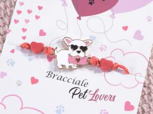 Wholesale heart rope baby bracelets