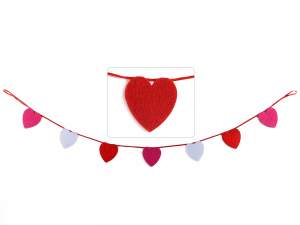 Valentine's day hearts festoon wholesale
