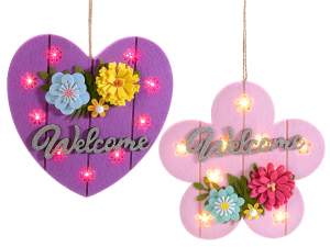 Venta al por mayor de flores y guirnaldas artificiales gigantes.