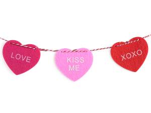 valentine's day wholesale hearts festoon
