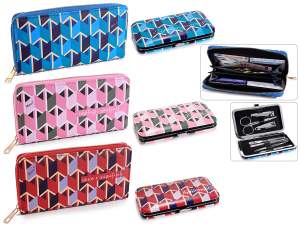 Wholesale wallet set manicure set kit