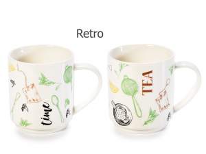 Penguin porcelain christmas mug wholesaler