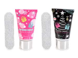 Glitter file hand cream wholesalers