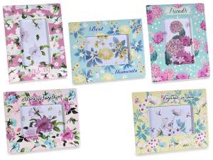 Wholesale photo frame colored flowers