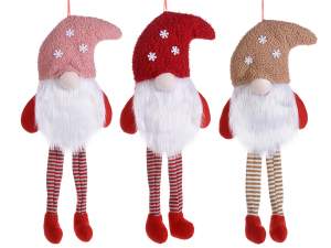 vente en gros père noël pour accrocher de longues