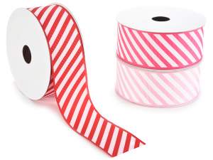 Wholesale grosgrain striped ribbons