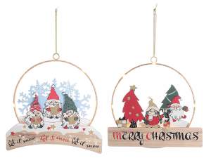 Decoraciones de gnomos al por mayor Feliz Navidad