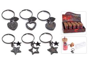 Wholesale star heart gift test tube rings