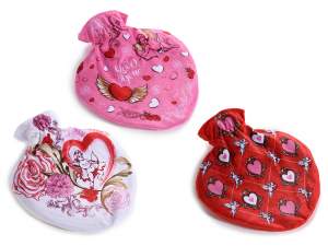 wholesale valentines heart hot water bags