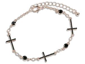 wholesale rhinestone cross bracelets