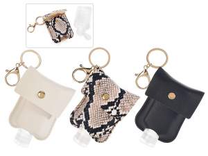 Wholesaler door sanitizer charm key holder