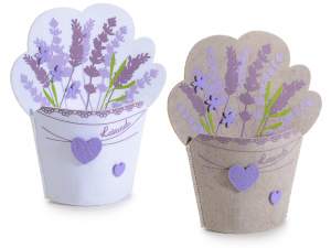 wholesale lavender cloth baskets
