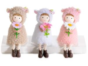 Wholesale long-legged sheep doll
