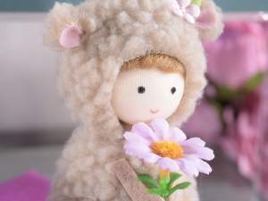 Wholesale long-legged sheep doll