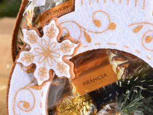Tissu de Noël en gros de porc sucré