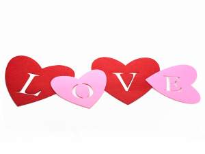 Valentine's day decoration cloth love wholesale