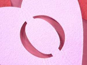 Valentine's day decoration cloth love wholesale