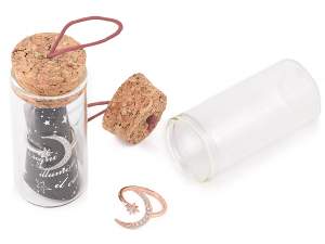 Wholesale adjustable star moon rings
