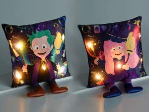 wholesale pillow halloween kids witch wizard