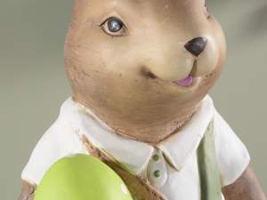 Wholesale Easter resin rabbits