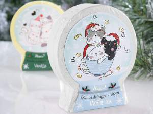 Wholesale christmas bath bomb