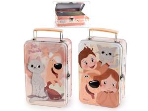 wholesale metal box for children suitcase