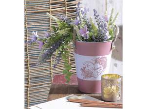 Wholesale vase holder heart handles