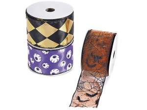 Wholesale halloween ribbons cobwebs