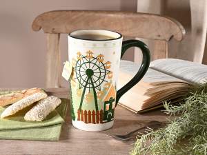 tasse de village de Noël en gros