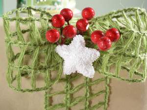 Wholesale net ribbon Christmas
